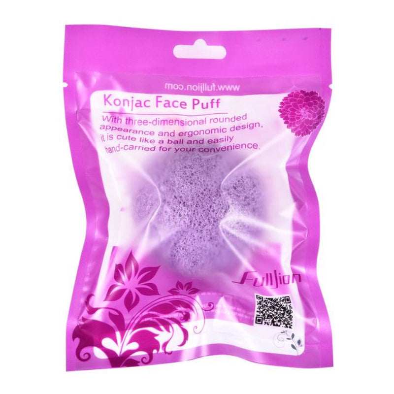 Natural round Shap Konjac Sponge Face Cleaning Sponge