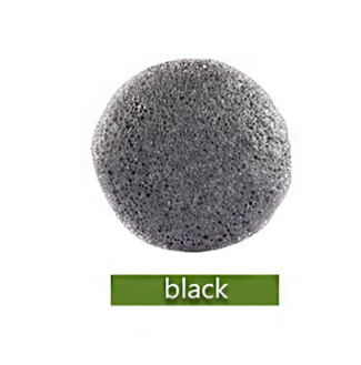 Natural round Shap Konjac Sponge Face Cleaning Sponge