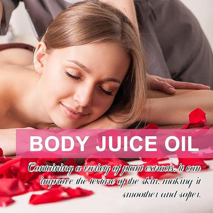 Strawberry Body Oil,120Ml All Natural Organic Strawberry Body Essential Oil,Hand Crafted Body Oil for Women