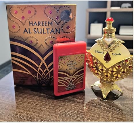 KHADLAJ PERFUMES Hareem Al Sultan Gold Concentrated Perfume Oil for Unisex