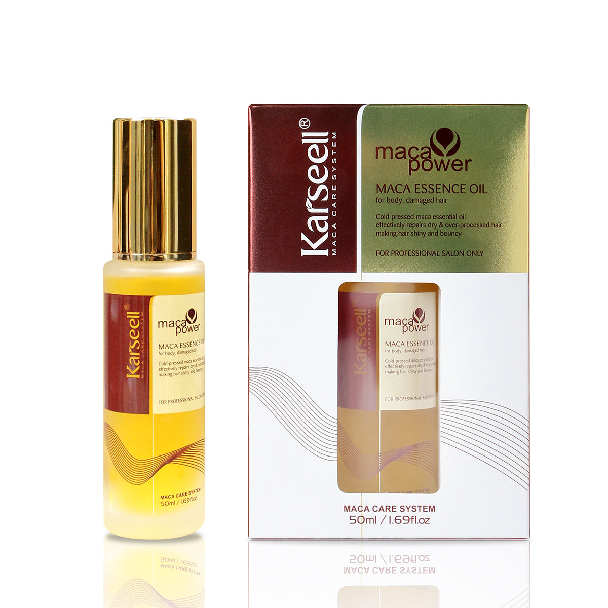 Karseell Argan Oil for Hair Repair Cold Pressed Lightweight Argan Oil Hair Serum 