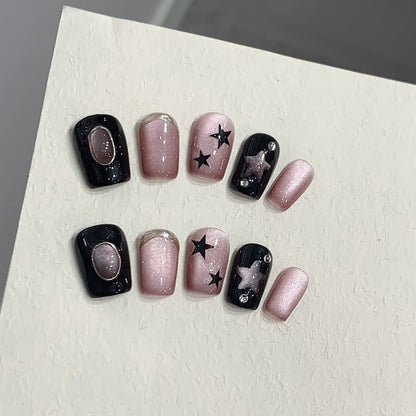 Hot Girl Style Cat Eye Focus Nail Sticker