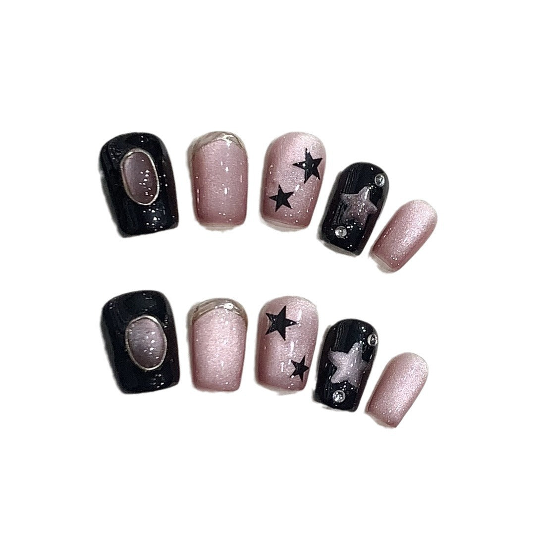 Hot Girl Style Cat Eye Focus Nail Sticker