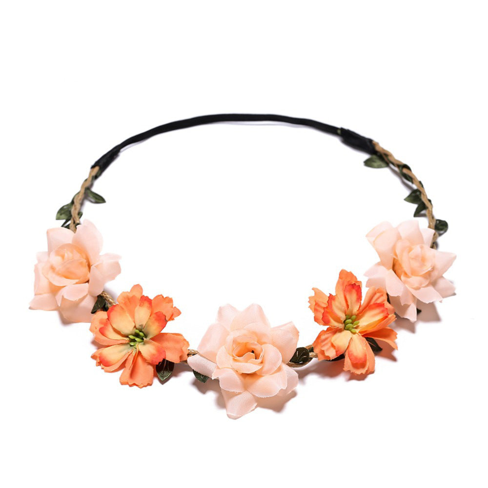 Small Gesang Flower Rose Headband