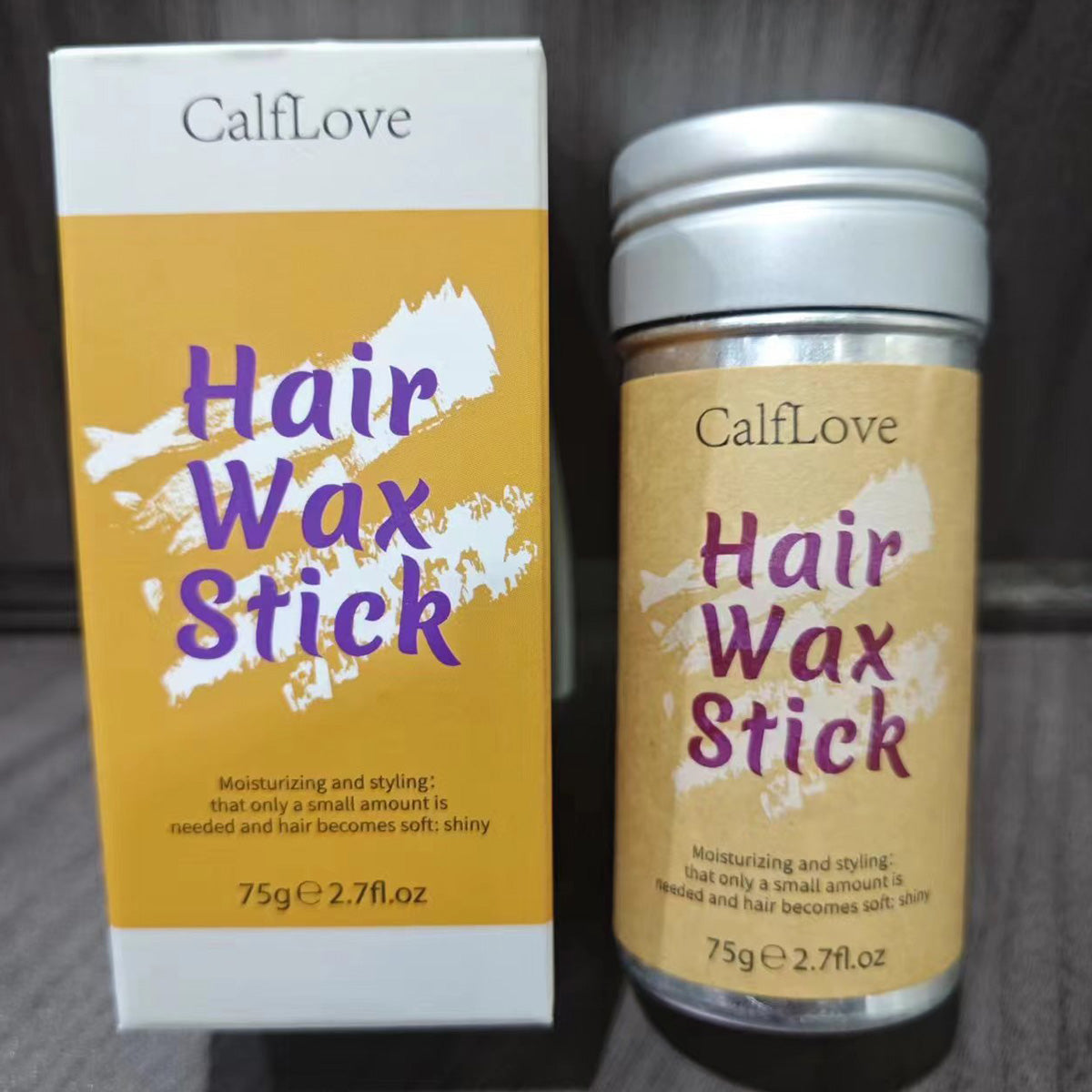 Xavry Wax Stick for Hair, Hair Wax Stick, Non-Greasy Styling Hair, Makes Hair Look Neat and Tidy