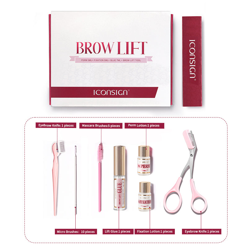 DIY Brow Lamination Eyebrow Kit 45-60 Days ICONSIGN Professional Beauty Makeup