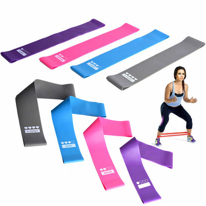 Resistance Bands Sealing Elastic Booty Sport Bodybuilding Rubber Band for Fitness Gym Leagues Equipment Sports Mini Yoga