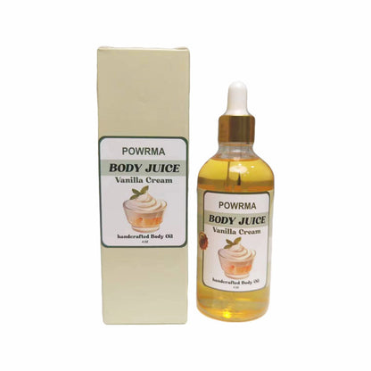 Body Juice Oil Vanilla, Body Juice Oil Cake, Body Juice Oil Peach Perfect, Body