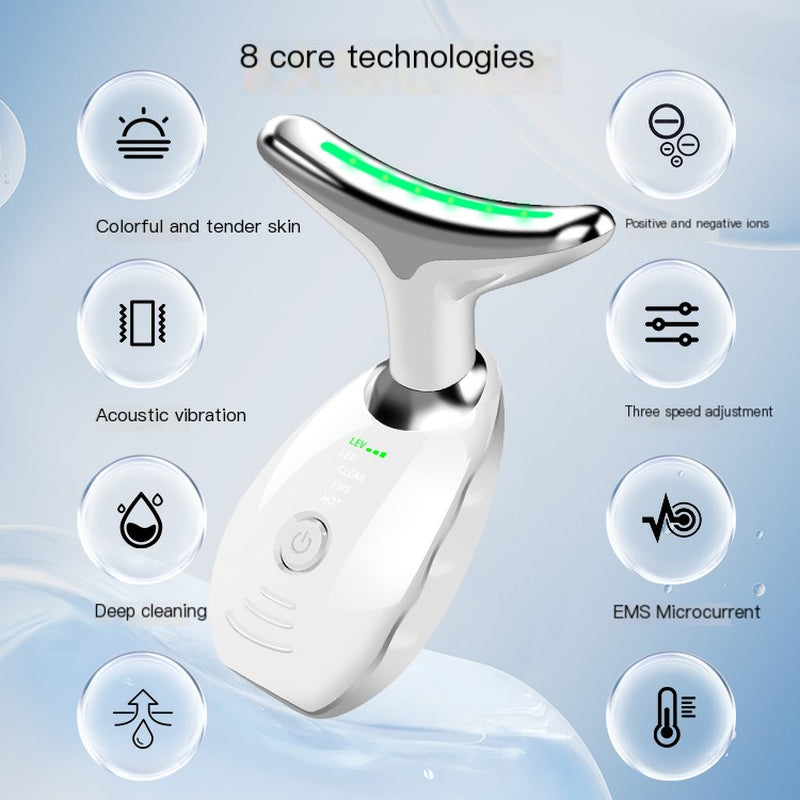 High-performance household facial beauty instrument, featuring multiple skincare modes and a sleek design for effective at-home treatments. Perfect for achieving glowing, youthful skin.