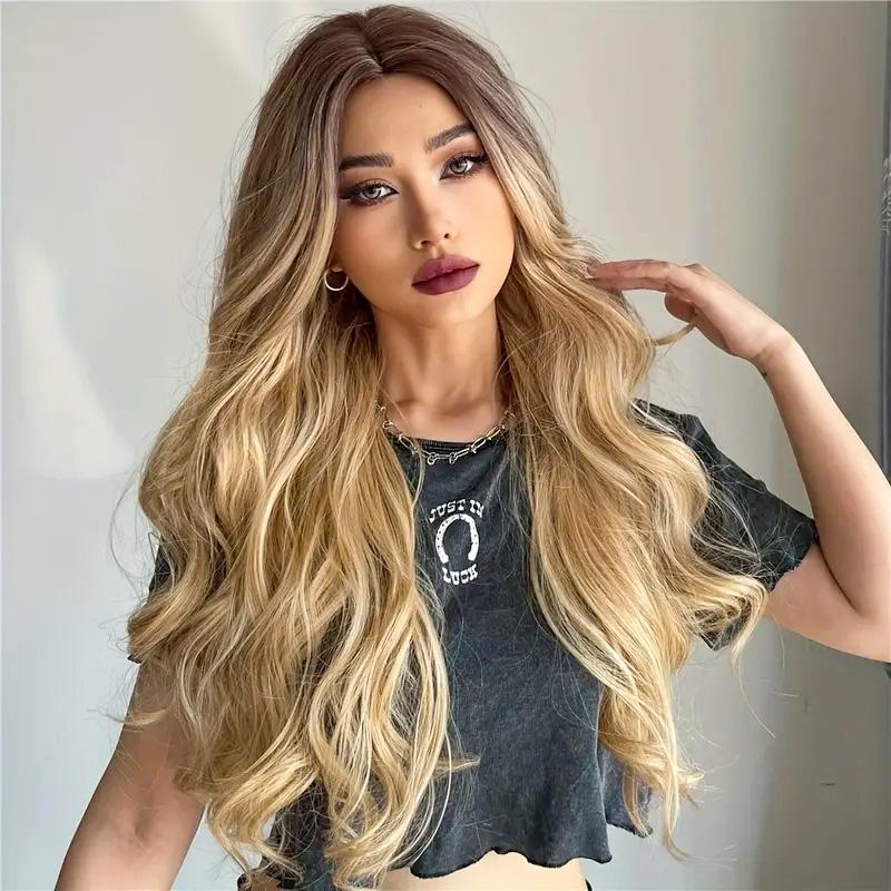 This ash blonde wig is showcased on a mannequin to give you a clear idea of its length, style, and how it would look when worn. The wig features a natural-looking texture and a comfortable fit, making it a versatile choice for any occasion.