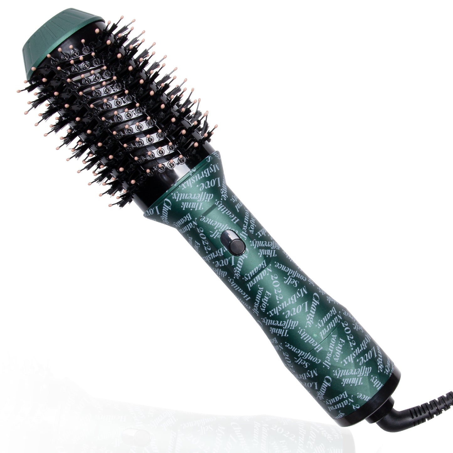 Hair Dryer Brush, Hot Air Brush with Enhanced Barrel, Blow Dryer Brush and Styler Volumize in One, Hair Dryer Multifunctional Ceramic Tourmaline Negative Ion Hot Air Styling Brush for Women