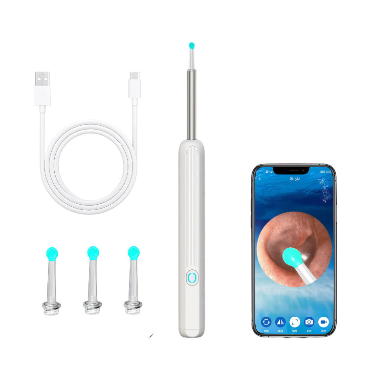 Wireless Smart HD Endoscope Luminous Ear Pick Ear Picking Tools