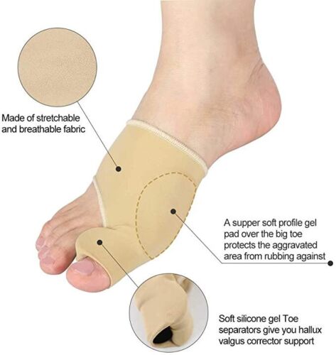 Big Toe Bunion Corrector Splint Straightener Valgus Pain Relief Big Bone