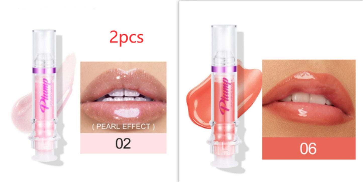 New Tube Lip Rich Lip Color Slightly Spicy Lip Honey Lip Glass Mirror Face Lip Mirror Liquid Lipstick