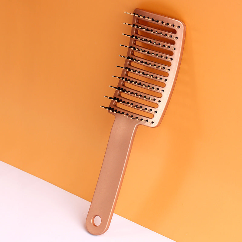 Large Curved Comb Fluffy Hairdressing Wide Tooth Curly Ribs Comb