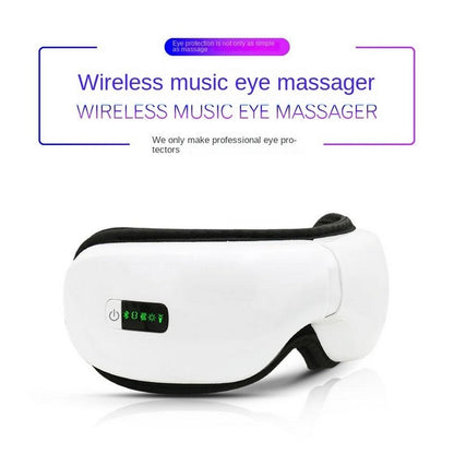 Eye Massager with Heat, Bluetooth Music Rechargeable Eye Heat Massager, Relax